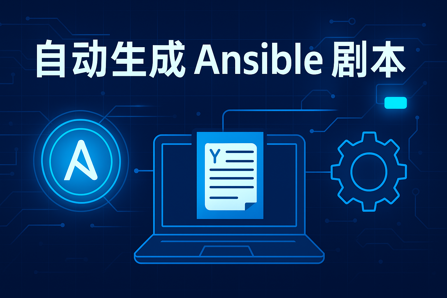 震惊！我用一个脚本干掉了手写 Ansible 剧本的痛苦！